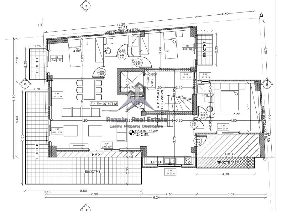 (For Sale) Residential Floor Apartment || Athens South/Kallithea - 107 Sq.m, 3 Bedrooms, 500.000€ 