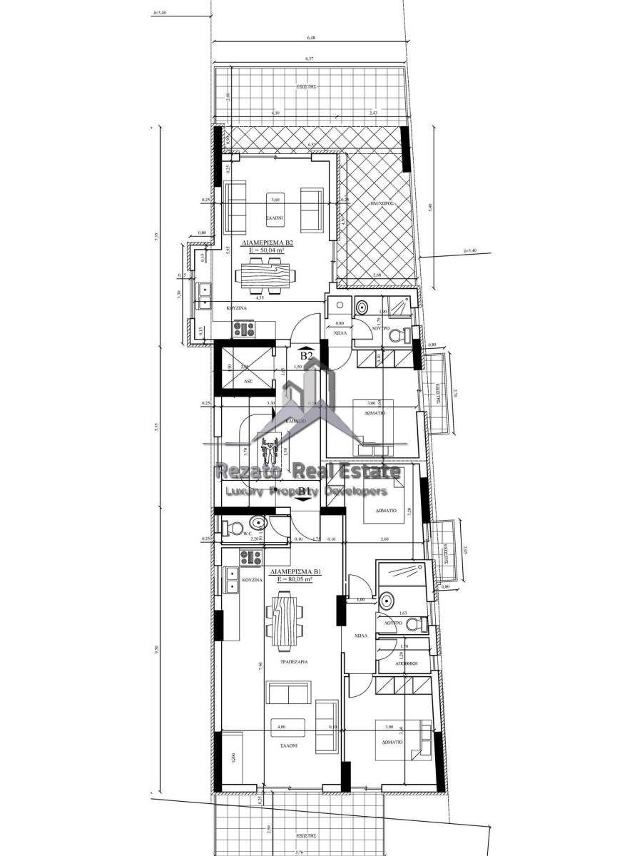 (Προς Πώληση) Κατοικία Διαμέρισμα || Αθήνα Νότια/Γλυφάδα - 50 τ.μ, 1 Υ/Δ, 220.000€ 