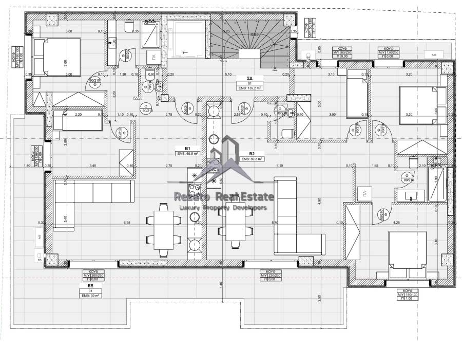 (Προς Πώληση) Κατοικία Διαμέρισμα || Αθήνα Νότια/Νέα Σμύρνη - 90 τ.μ, 3 Υ/Δ, 370.000€ 