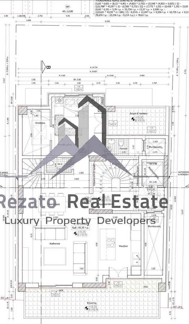 (For Sale) Residential Maisonette || Piraias/Korydallos - 122 Sq.m, 3 Bedrooms, 440.000€ 