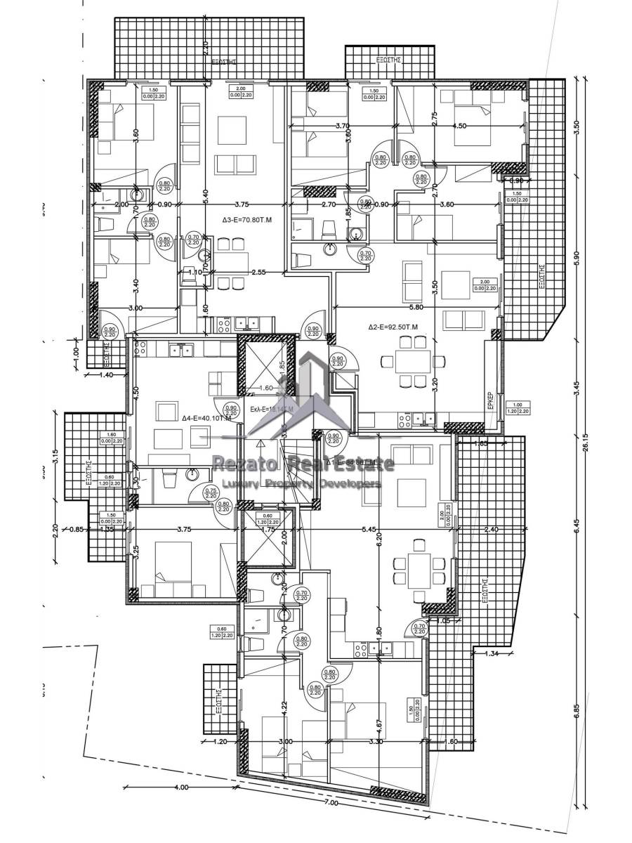 (Προς Πώληση) Κατοικία Διαμέρισμα || Αθήνα Νότια/Μοσχάτο - 93 τ.μ, 3 Υ/Δ, 400.000€ 