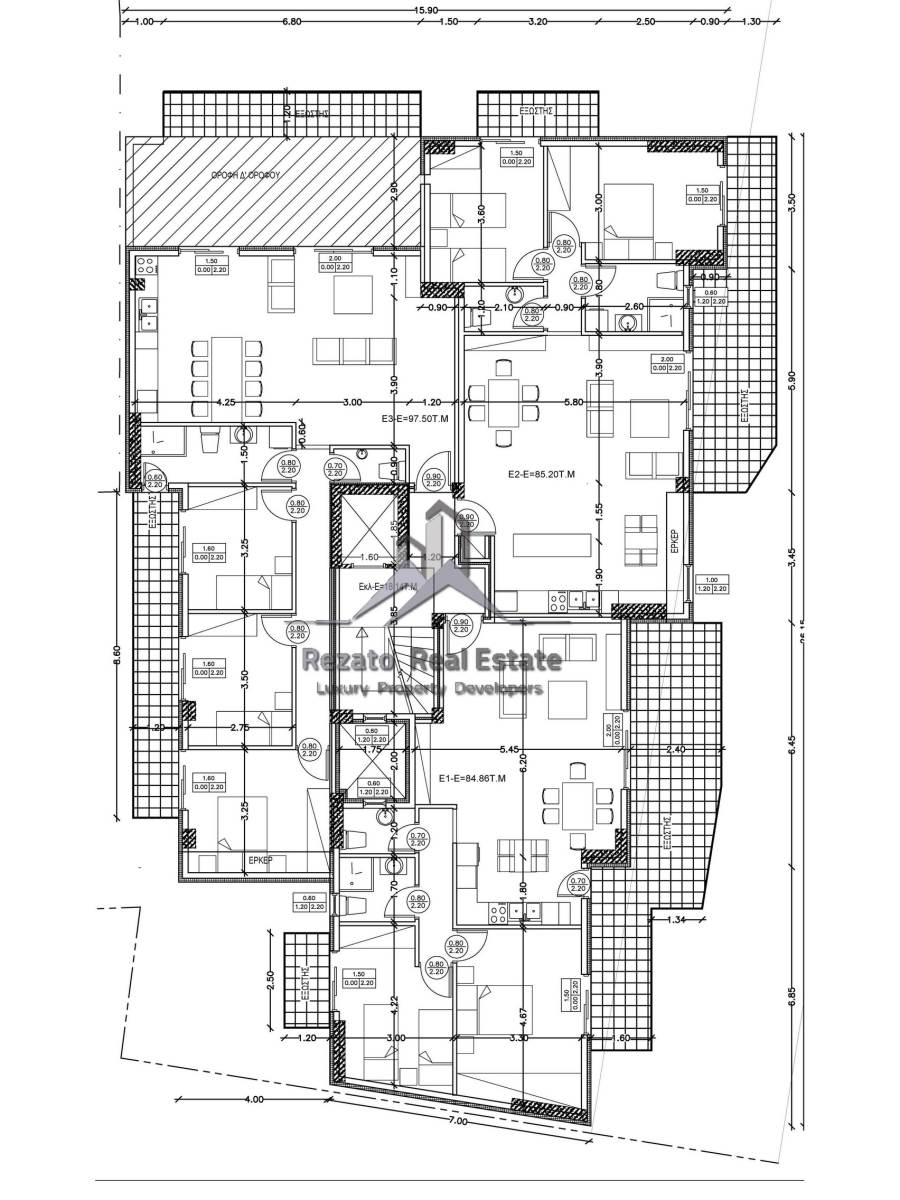 (Προς Πώληση) Κατοικία Διαμέρισμα || Αθήνα Νότια/Μοσχάτο - 85 τ.μ, 2 Υ/Δ, 385.000€ 