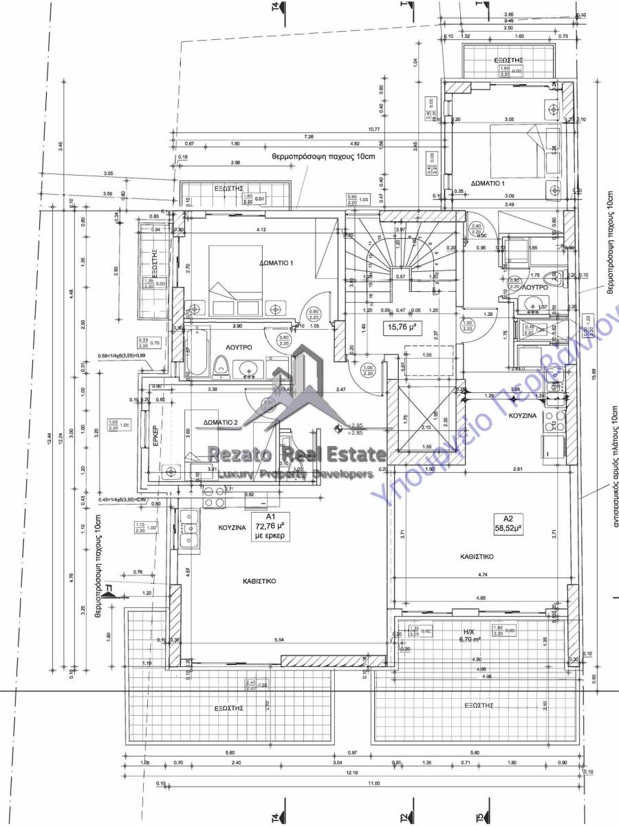 (Προς Πώληση) Κατοικία Διαμέρισμα || Αθήνα Νότια/Άγιος Δημήτριος - 59 τ.μ, 1 Υ/Δ, 250.000€ 