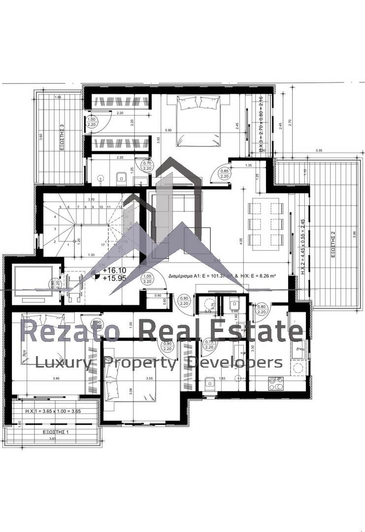 (For Sale) Residential Floor Apartment || Athens South/Argyroupoli - 101 Sq.m, 3 Bedrooms, 532.000€ 